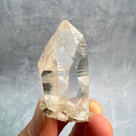 ハイクオリティ【ガネッシュヒマール産】リモナイトイン天然ヒマラヤ水晶/Ganesh Himal Limonite in Himalayan Quartz