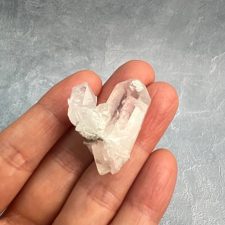 【マナスル産】クローライトイン天然ヒマラヤ水晶④/Manaslu Chlorite in Himalayan Quartz