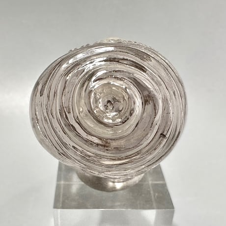 Gauri Shankar Smoky Quartz / ガウリシャンカール スモーキークォーツ ガネーシャ彫り 法螺貝