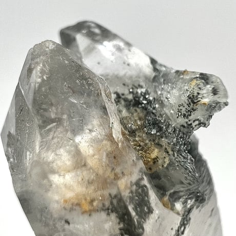 【マナスル産】クローライトイン天然ヒマラヤ水晶ポイント/Manaslu Chlorite in Himalayan Quartz Point