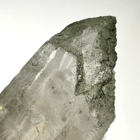 【ガネッシュヒマール産】クローライトイン天然ヒマラヤ水晶 "クベーラ"仏像/Ganesh himal Chlorite in himalayan quartz  "kuber"