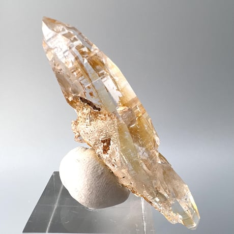 【ガネッシュヒマール産】リモナイトイン天然ヒマラヤ水晶/Ganesh Himal Limonite in Himalayan Quartz