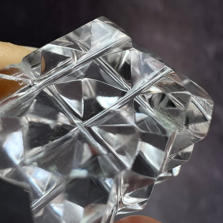 【マニハール産】 天然ヒマラヤ水晶"ピラミッドキューブ"⑤/Manihar Himalayan Quartz "Pyramid Cube"