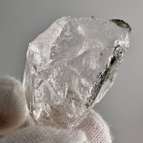 【ガネッシュヒマール産】クローライトイン天然ヒマラヤ水晶ミニポイント"RR" Ganesh Himal Chlorite in Himalayan Quartz Mini Point