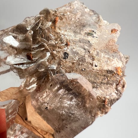 【ガネッシュヒマール産】マイカイン天然ヒマラヤ水晶/Ganesh Himal Maica in Himalayan Quartz