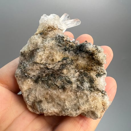 【マカルー産】天然ヒマラヤ水晶クラスター③/Makalu  Himalayan Quartz Cluster