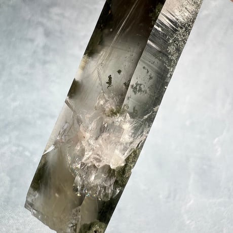 【ガネッシュヒマール産】クローライトイン天然ヒマラヤ水晶/Ganesh Himal Chlorite in Himalayan Quartz