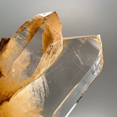 【ガネッシュヒマール産】天然ヒマラヤ水晶/Ganesh Himal Limonite in Himalayan Quartz