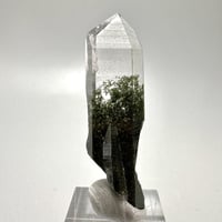 【ガネッシュヒマール産】クローライトイン天然ヒマラヤ水晶ミニポイント/Ganesh Himal Chlorite in Himalayan Quartz Mini Point