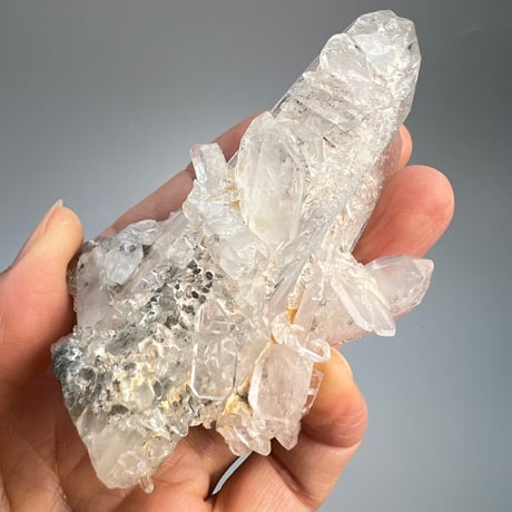 【マカルー産】天然ヒマラヤ水晶クラスター⑤/Makalu  Himalayan Quartz Cluster