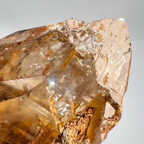 【ガネッシュヒマール産】リモナイトイン天然ヒマラヤ水晶/Ganesh Himal Limonite in Himalayan Quartz