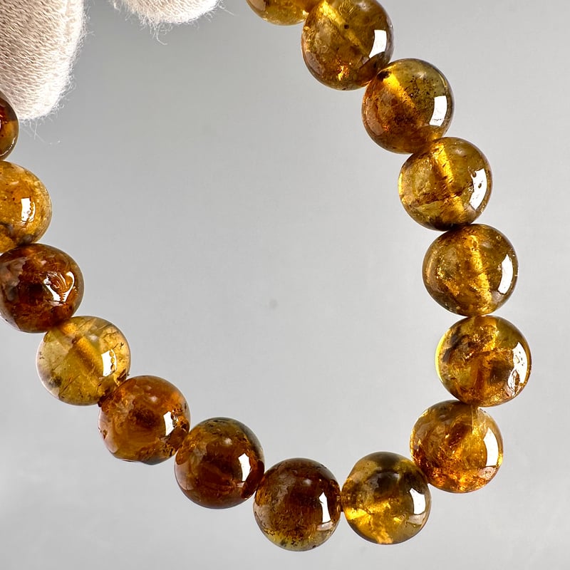 ネパール産🇳🇵ハニートルマリンブレスレット/Nepal Honey Tourmaline