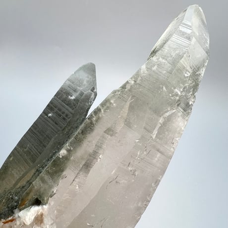 大特価【ガネッシュヒマール産】クローライトイン天然ヒマラヤ水晶❾/Ganesh Himal Chlorite in Himalayan Quartz