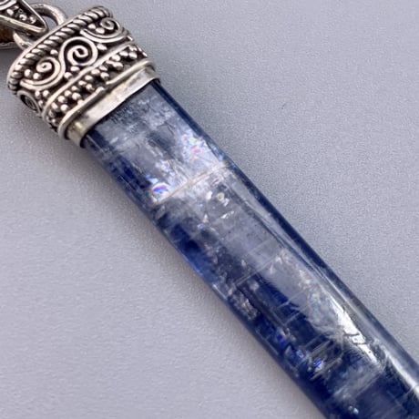 Mt.Fuji浄化🗻  ネパール産ヒマラヤカイヤナイトS/V925ペンダントトップA-3️⃣NEPAL Himalayan Kyanite Pendant Top