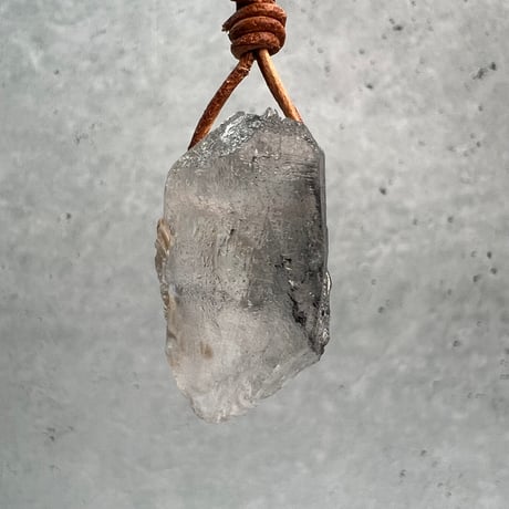 【カイラス産】天然ヒマラヤ水晶ペンダントトップ⑥/Kailash Himalayan Quartz Pendant Top