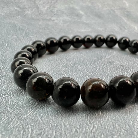 ネパール産🇳🇵ヒマラヤドラバイトトルマリン ブレスレット7mm内径16/Nepal Himalayan dravite tourmaline Bracelet