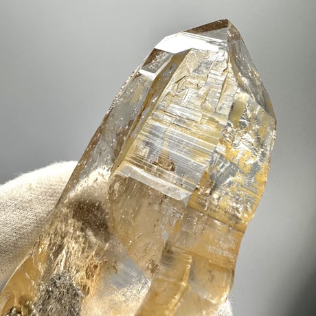 【ガネッシュヒマール産】マイカ&リモナイトイン天然ヒマラヤ水晶⑬/Ganesh Himal Mica&Limonite in Himalayan Quartz
