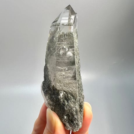 【ガネッシュヒマール産】クローライトイン天然ヒマラヤ水晶/Ganesh Himal Chlorite in Himalayan Quartz