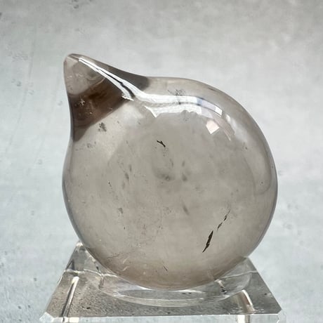 【ガウリシャンカール産】天然ヒマラヤスモーキークォーツ 如意宝珠②/Gaurishankar HimalayanSmoky Quartz "Cintamani"