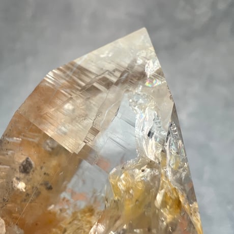 【ガネッシュヒマール産】リモナイトイン天然ヒマラヤ水晶/Ganesh Himal Limonite in Himalayan Quartz