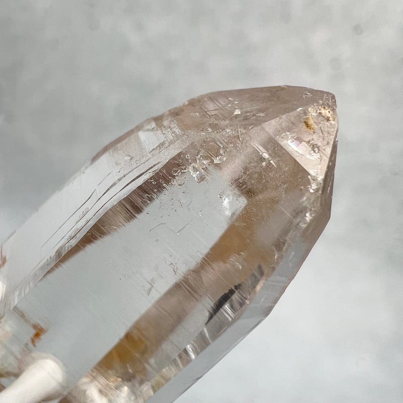 ガネッシュヒマール産】リモナイトイン天然ヒマラヤ水晶ペンダント