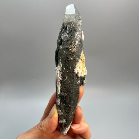 大特価【ガネッシュヒマール産】クローライトイン天然ヒマラヤ水晶❸/Ganesh Himal Chlorite in Himalayan Quartz