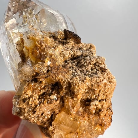 【ガネッシュヒマール産】リモナイトインヒマラヤ水晶/Ganesh Himal Limonite in Himalayan Quartz
