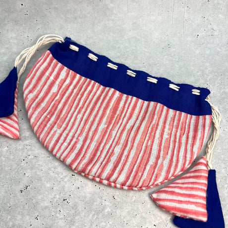 "Thaili" handmade in Nepal🇳🇵C-①〜⑧ "タイリ(巾着袋)"ネパール産ハンドメイド