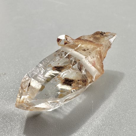 【ガネッシュヒマール産】リモナイトイン天然ヒマラヤ水晶ペンダントトップ/GaneshHimal Limonite in Natural Pendant Top