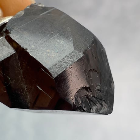 【ガウリシャンカール産】天然ヒマラヤスモーキークォーツ バチカン付きペンダントトップ②/Gaurishankar Himalayan Smoky Silver925 pendant top