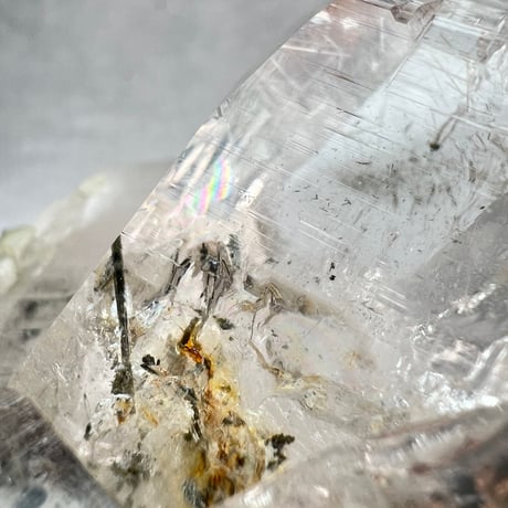 【ガネッシュヒマール産】トレモライトイン天然ヒマラヤ水晶/Ganesh Himal Tremolite in Himalayan Quartz