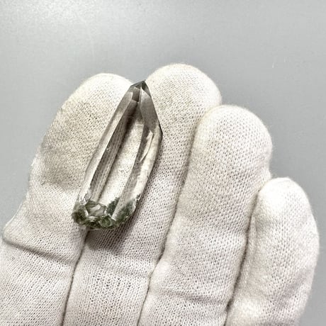 【ガネッシュヒマール産】クローライトイン天然ヒマラヤ水晶ミニポイント/Ganesh Himal Chlorite in Himalayan Quartz Mini Point