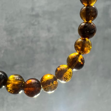 ネパール産🇳🇵ヒマラヤドラバイトトルマリン ブレスレット5.8mm内径15Nepal Himalayan dravite tourmaline Bracelet
