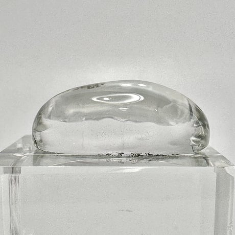 【ガネッシュヒマール産】クローライトイン天然ヒマラヤ水晶"手磨き加工" ルース/Ganesh Himal Chlorite in Himalayan Quartz Loose
