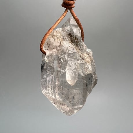 【ガネッシュヒマール産】天然ヒマラヤ水晶ペンダントトップ⑩/Ganesh Himal Natural Pendant Top