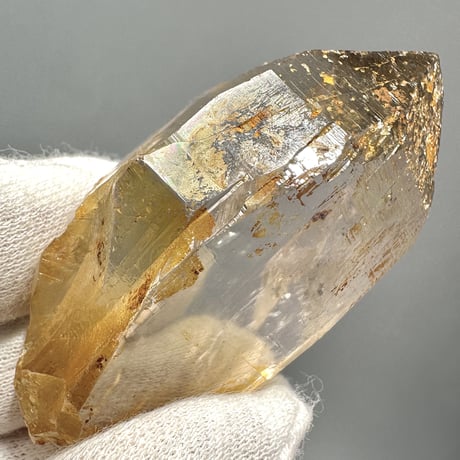 【ガネッシュヒマール産】リモナイトイン天然ヒマラヤ水晶/Ganesh Himal Limonite in Himalayan Quartz