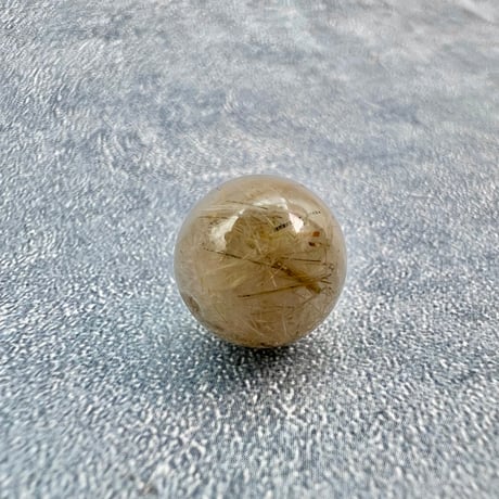 【ガネッシュヒマール産】アクチノライトイン天然ヒマラヤ水晶ビーズ⑧/Ganesh Himal Actinolite in Himalayan Quartz beads