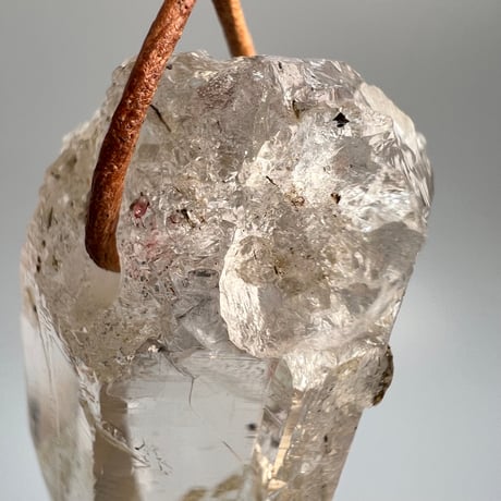 【ガネッシュヒマール産】天然ヒマラヤ水晶ペンダントトップ/Ganesh Himal Natural Pendant Top