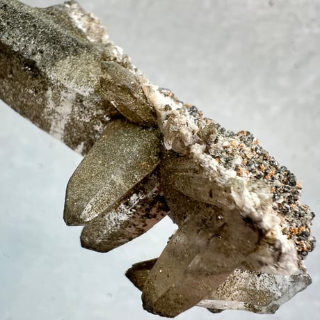 【ガネッシュヒマール産】クローライトイン天然ヒマラヤ水晶/Ganesh Himal Chlorite in Himalayan Quartz