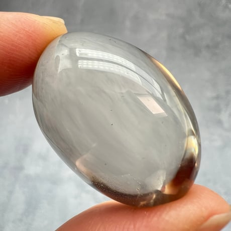 【ガウリシャンカール産】天然ヒマラヤ水晶スモーキークォーツ シヴァリンガム①/GauriShankar Himalayan Smoky Quartz ShivaLingam