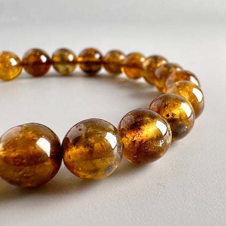 ネパール産🇳🇵ハニートルマリンブレスレット/Nepal Honey Tourmaline Bracelet