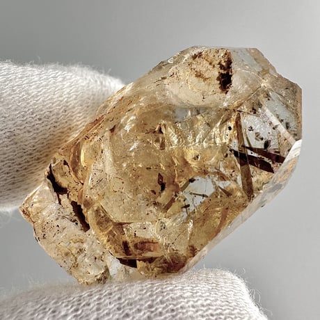 【ガネッシュヒマール産】リモナイト&バイオタイトイン天然ヒマラヤ水晶⑥/Ganesh Himal Limonite&Biotite in Himalayan Quartz