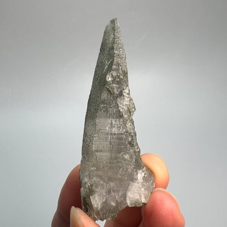 大特価【ガネッシュヒマール産】クローライトイン天然ヒマラヤ水晶⑪/Ganesh Himal Chlorite in Himalayan Quartz