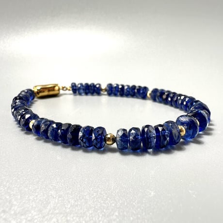 ネパール産ヒマラヤカイヤナイト ブレスレット2️⃣ NEPAL Himalayan Kyanite Bracelet