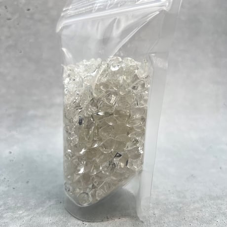 【 ガネッシュヒマール産】天然ヒマラヤ水晶ハイグレードさざれ石(200g)/Ganesh himal Top Grade Himalayan Quartz Stone heads Chips