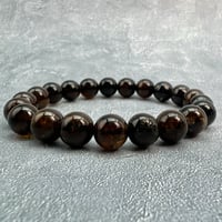 ネパール産🇳🇵【ヒマラヤドラバイトトルマリン】ブレスレット9mm内径16/Nepal Himalayan dravite tourmaline Bracelet