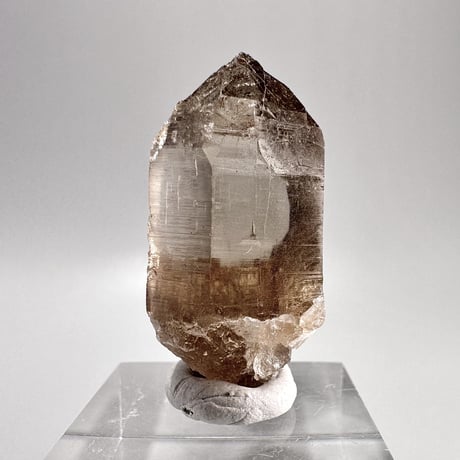 ガウリシャンカール産天然ヒマラヤスモーキークォーツポイント/GauriShankar Himalayan Smoky Quartz