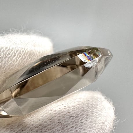 ガウリシャンカール産ヒマラヤスモーキークォーツ"ヘキサゴン六芒星" ルース6️⃣/Gaurishankar Himalayan Smoky Quartz Hexagon×Hexagram