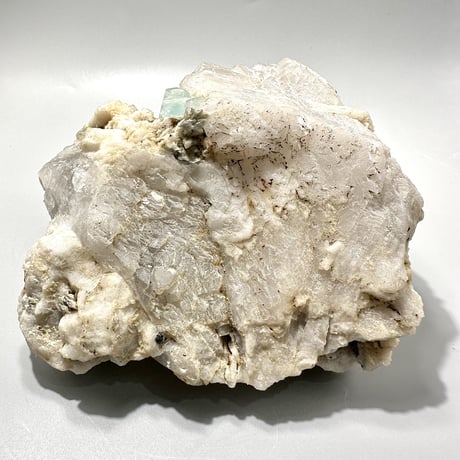 ネパール産アクアマリンイン天然ヒマラヤ水晶/Nepal Aquamarine in Himalayan Quartz Cluster
