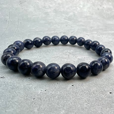 【天然サファイア】ブレスレット(約6.8mm/内径14cm)①/Sapphire Bracelet
